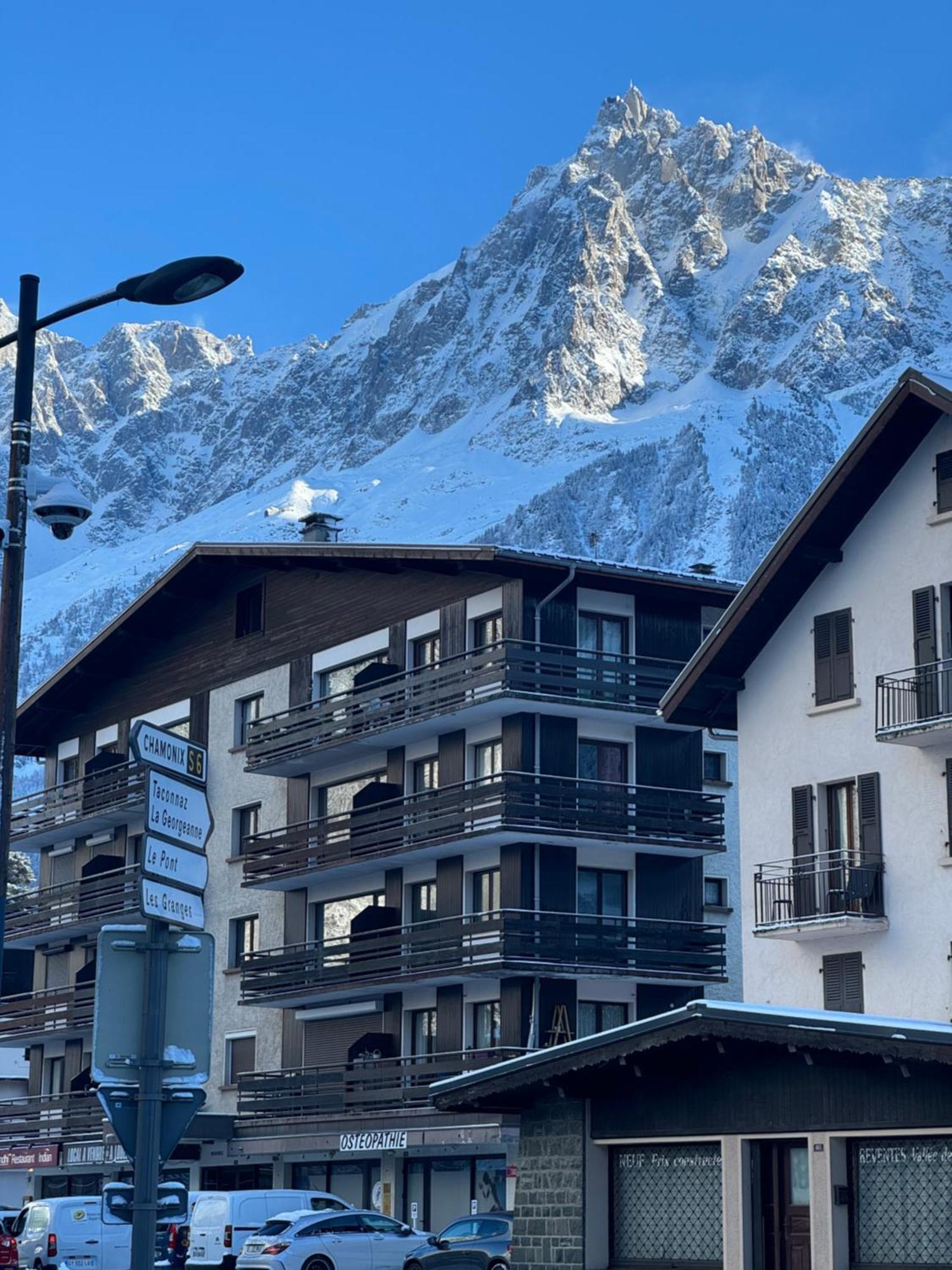 Apartement Vue Montage Magnifique 2Ch 5Mn Piste 3 Les Houches Exterior foto